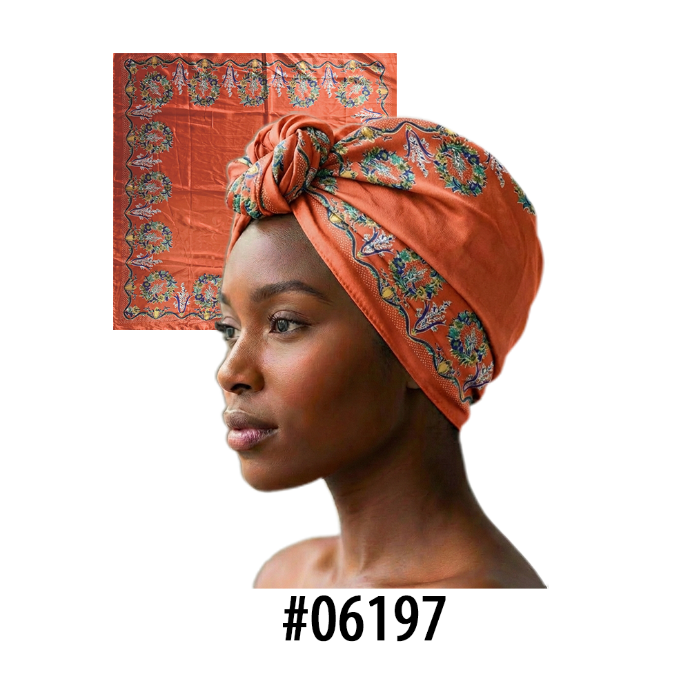 BEAUTY TOWN SILKY SATIN SCARF 35" - #06197 - Image 3