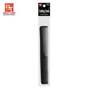 BEAUTY TOWN CUTTING COMB 7" - BLACK #09342