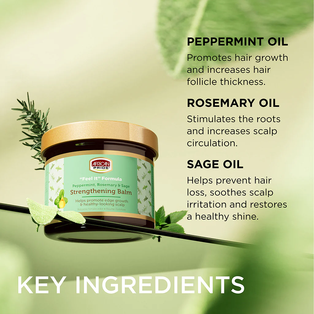 African Pride Feel It Formula Strengthening Balm 4oz - Image 5