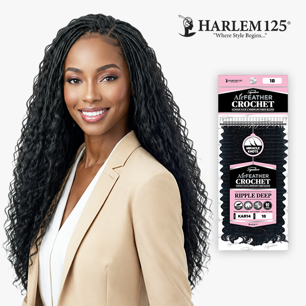 HARLEM 125 KIMA AIR FEATHER CROCHET - RIPPLE DEEP 20"