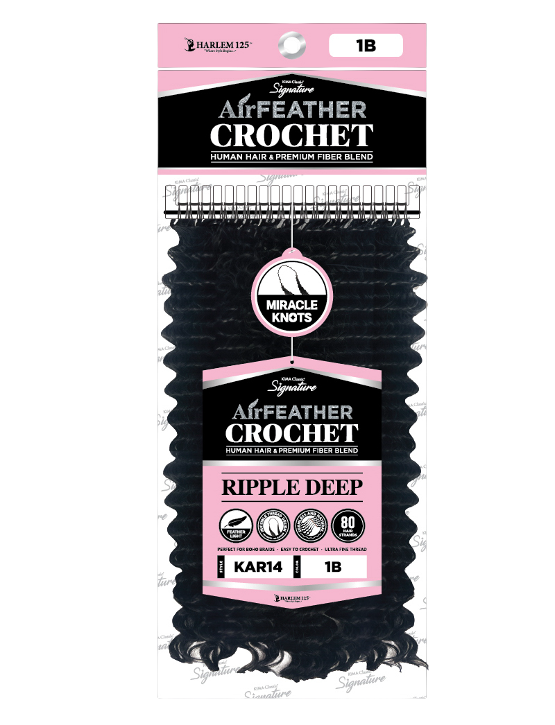 HARLEM 125 KIMA AIR FEATHER CROCHET - RIPPLE DEEP 20" - Image 4