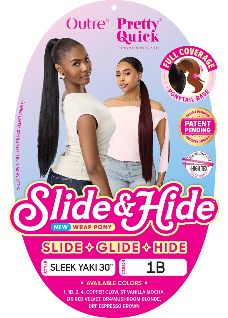 OUTRE PRETTY QUICK - SLIDE & HIDE - SLEEK YAKI 30" - Image 6